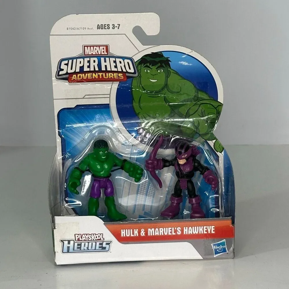 Marvel Playskool Super Hero Adventures 2012/2014 Lot of 2 Sets